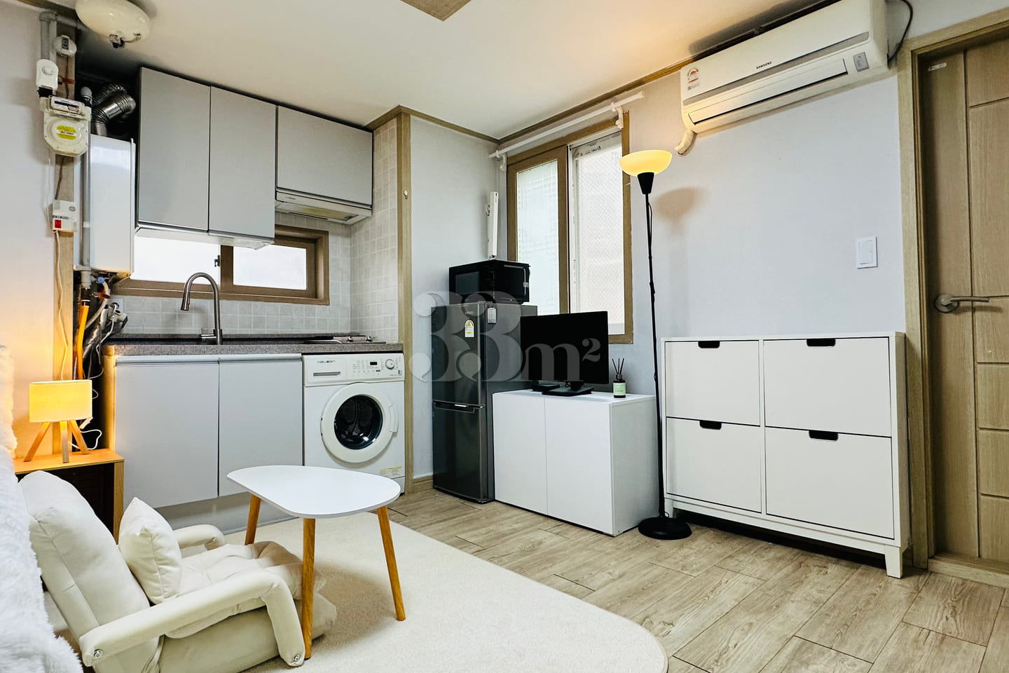 Fully furnished studio near Jungang Station 4th image