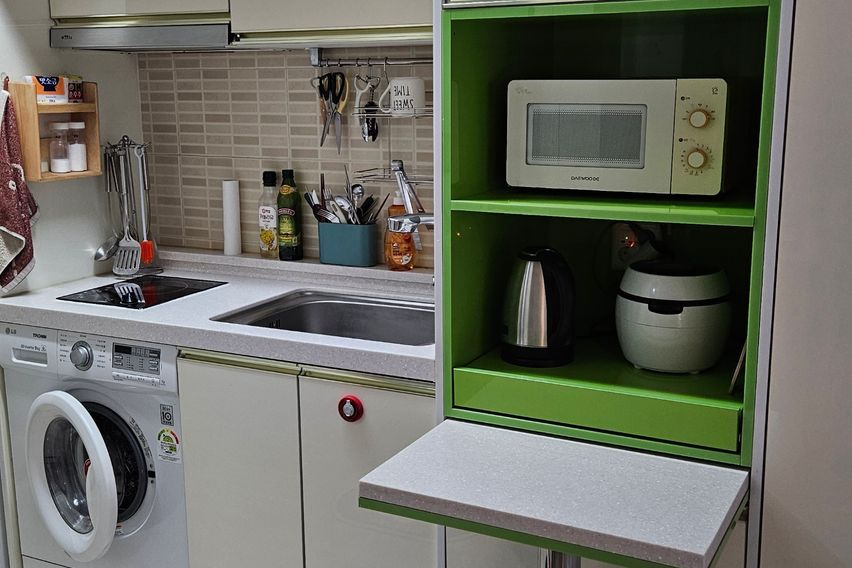 아늑하고 포근한 방 