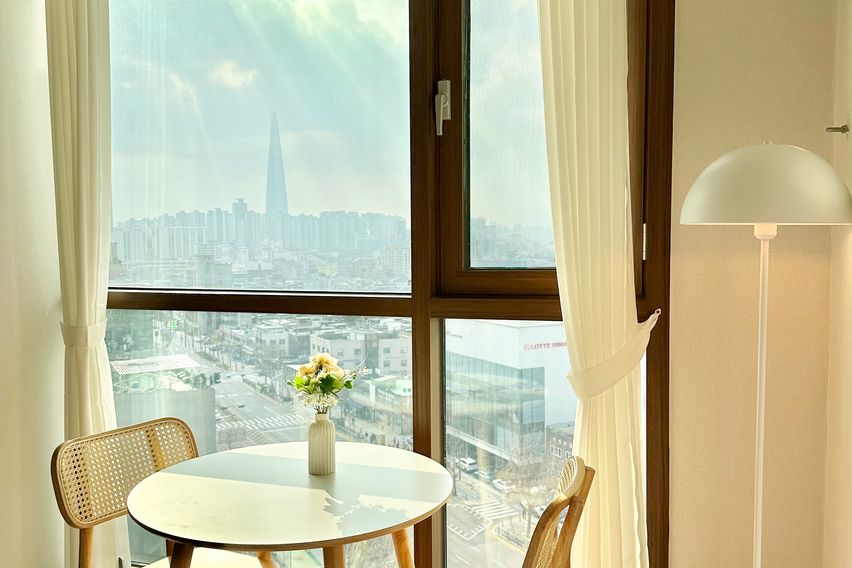 천호역1분 롯데타워뷰