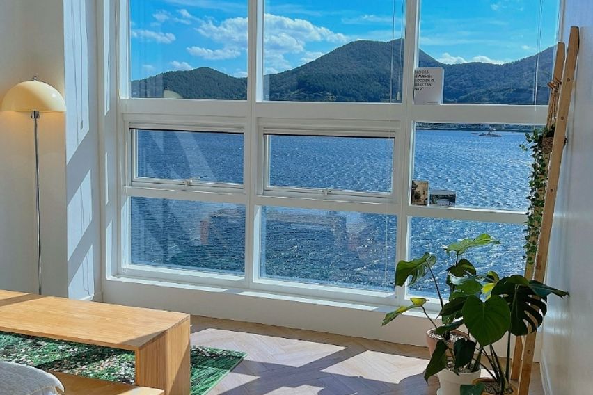 통영 바다 파노라마