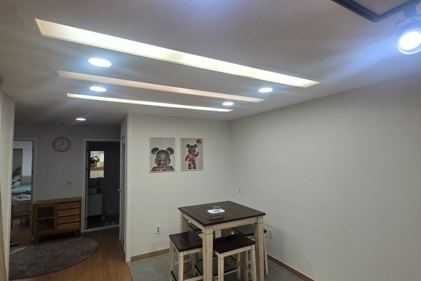 정원이 있는3층단독집