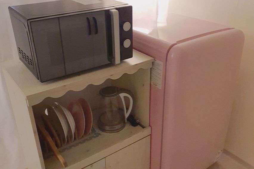 시내 깨끗하고 큰 원룸