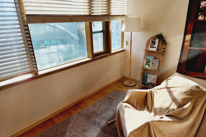 도심속의 숲속오두막집