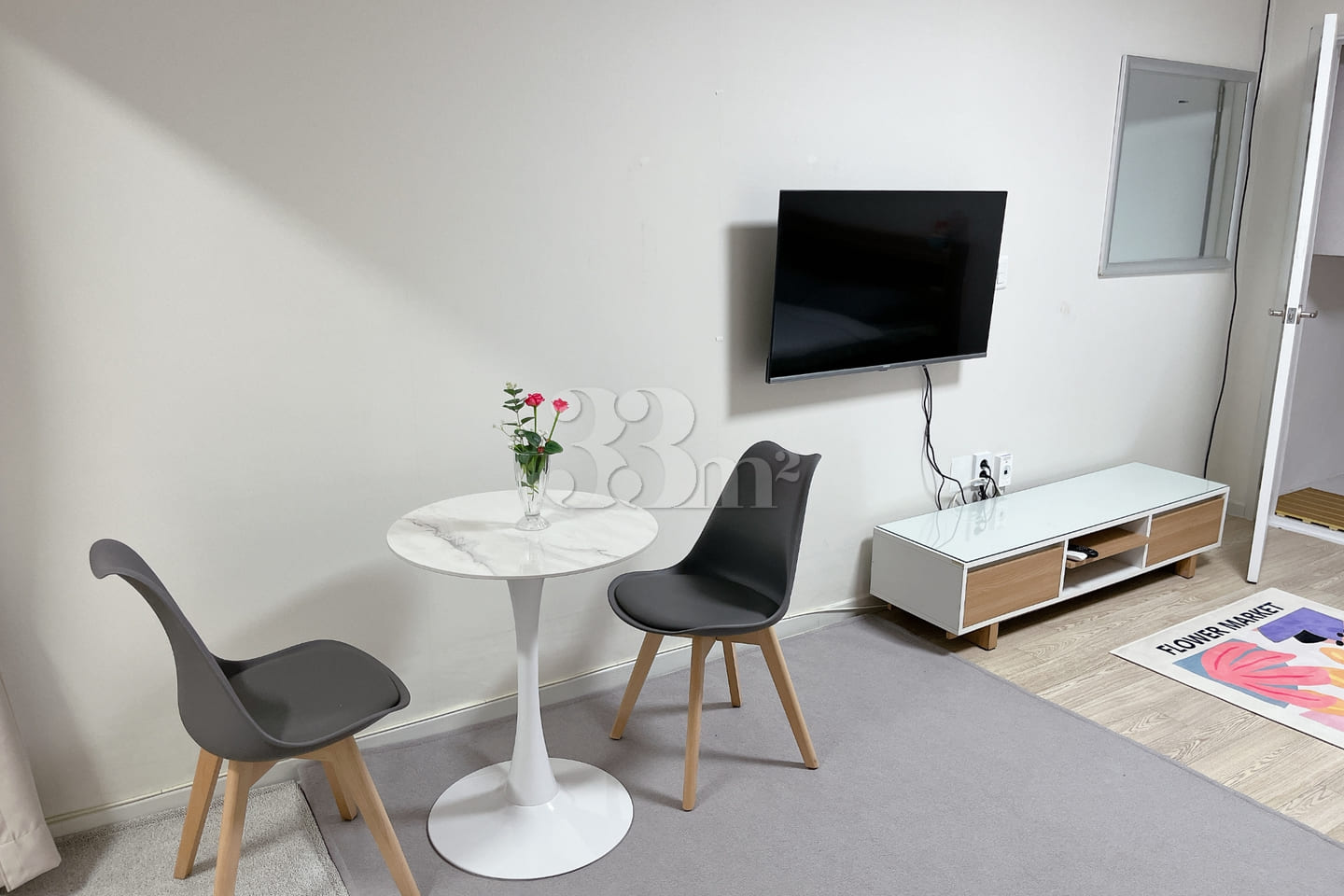 Fully furnished studio in Okcheon-dong! 2th image