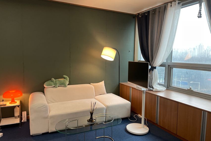 평촌 한림대 숲속의아침