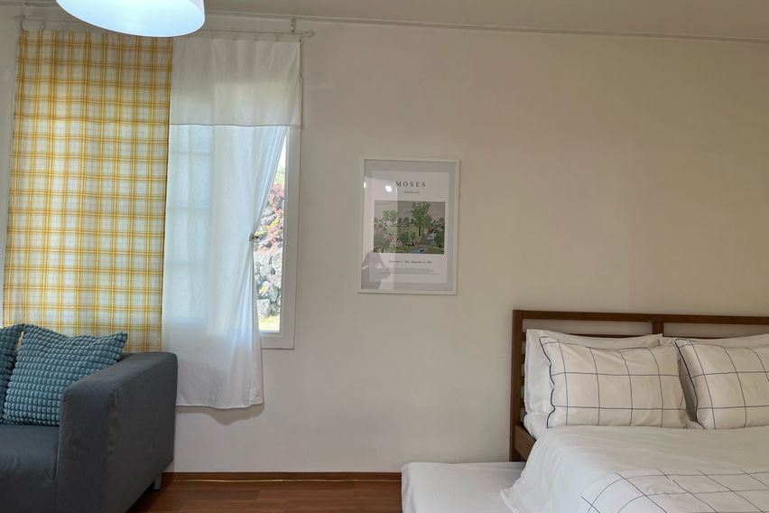 법환포구마을 돌담집