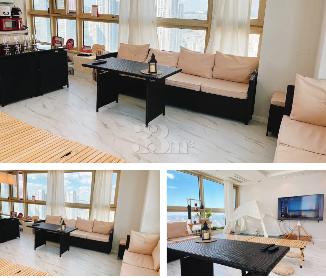 34-pyeong apartment in a large complex in the 1th image