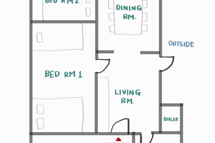 용산 이촌 풀옵션 3룸 19번째 이미지