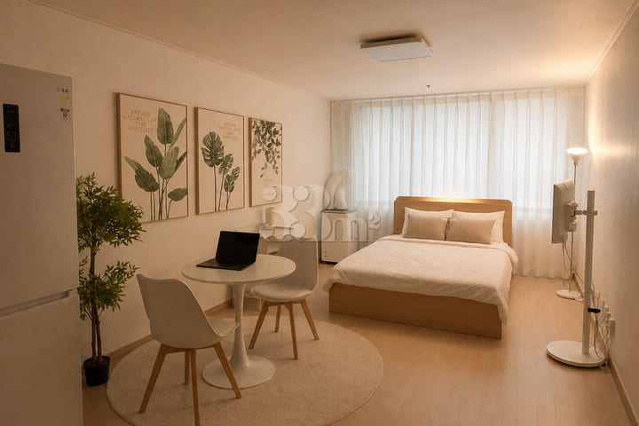 2-minute walk from Ewha Womans University Sta
