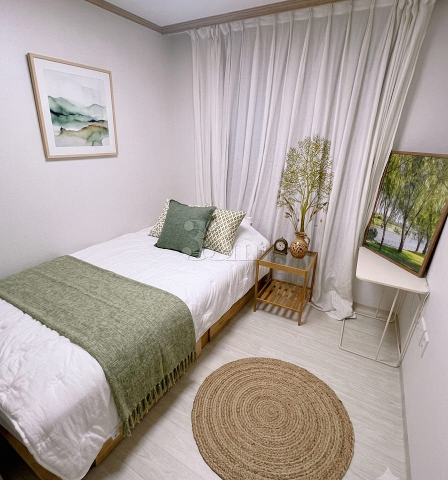 4-person unit, 2 bedrooms, 1 bathroom, fully 17th image