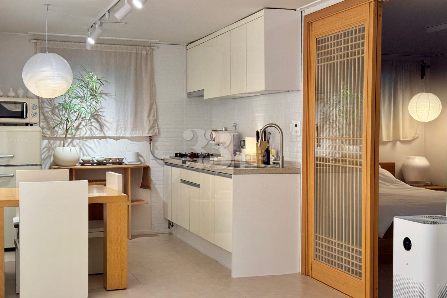 Sangdo Station Two-Room Apartment with Parkin 16th image