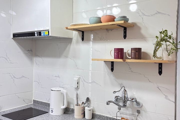 ๐กA Sparkling Kitchen Stay 2th image
