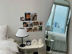 퀸침대호텔침구통창뷰✨ 6번째 이미지