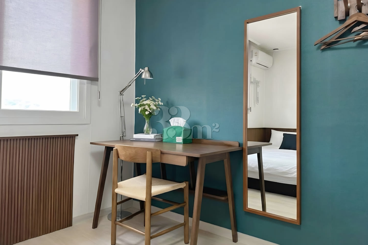 25-pyeong, 2-bedroom apartment with 3 beds 10th image