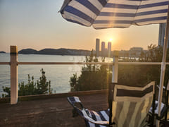 Terrace with a View of the Busan Sea Through 8th image