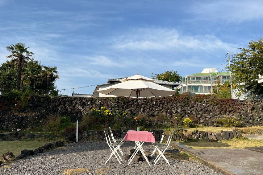 법환포구마을 돌담집