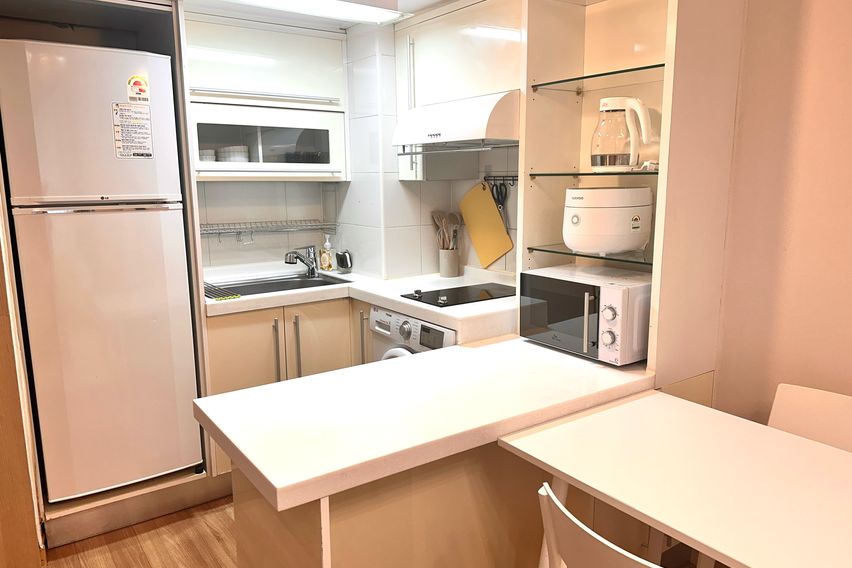 오리역1분 복층4인가능