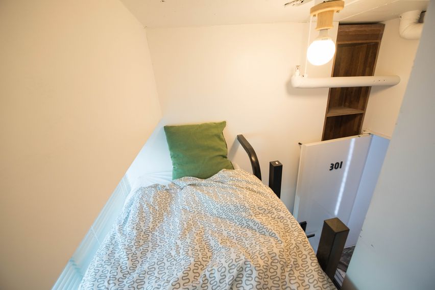 벙커형 개인욕실 방