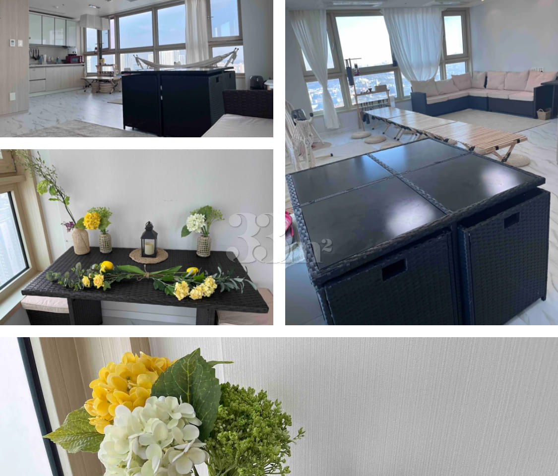 34-pyeong apartment in a large complex in the 2th image