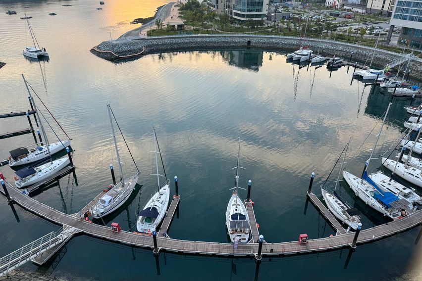 여수 웅천 마리나 선셋