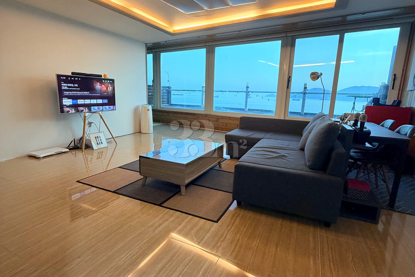 Terrace with a View of the Busan Sea Through  0th image