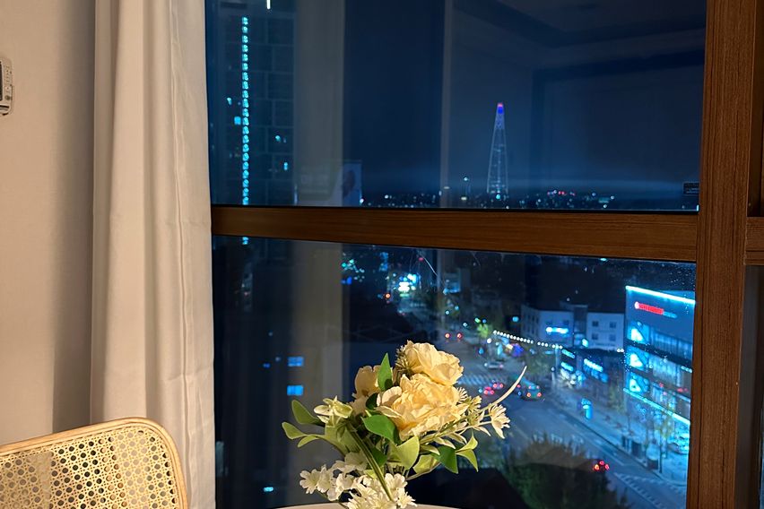 천호역1분 롯데타워뷰