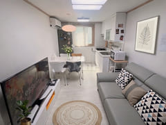 4-person unit, 2 bedrooms, 1 bathroom, fully 1th image