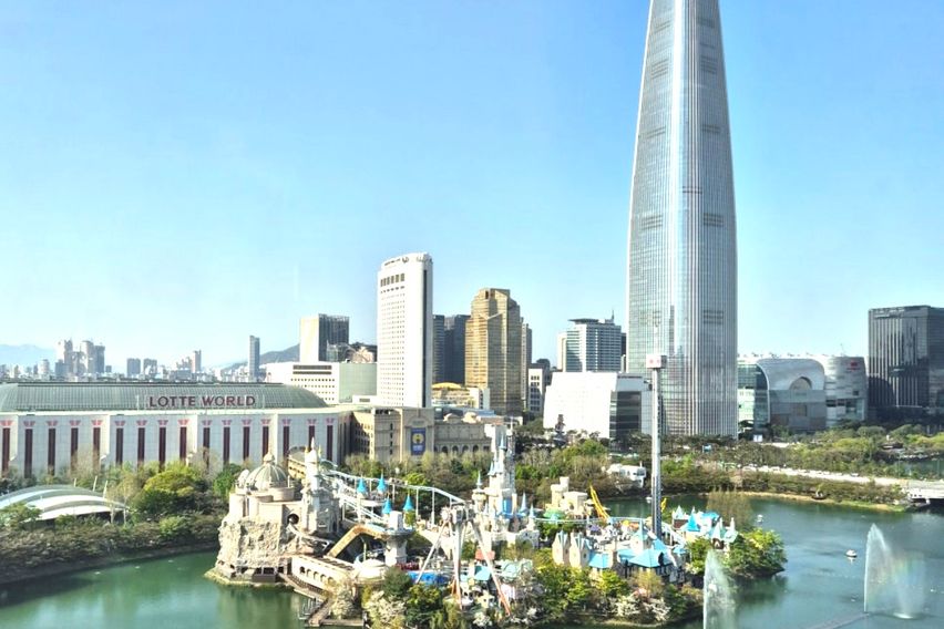 3인 롯데타워 고층뷰📍