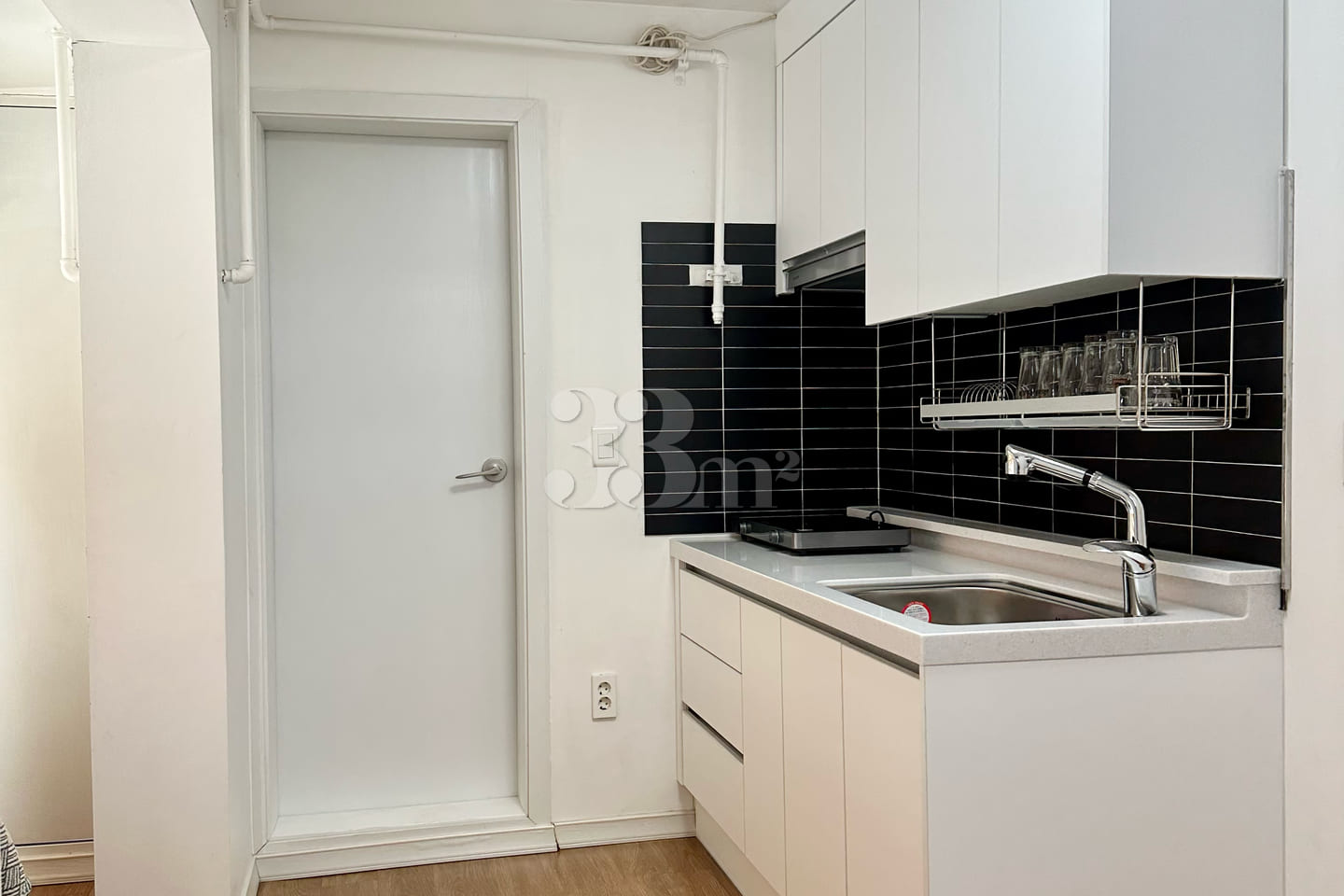 Clean 1.5-room apartment in Wadong 3th image