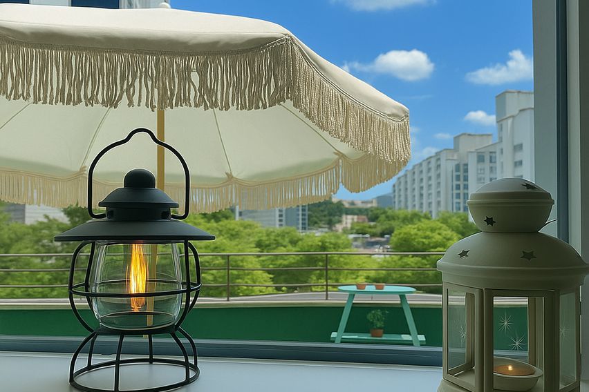 공간깡패풀옵션테라스캠핑