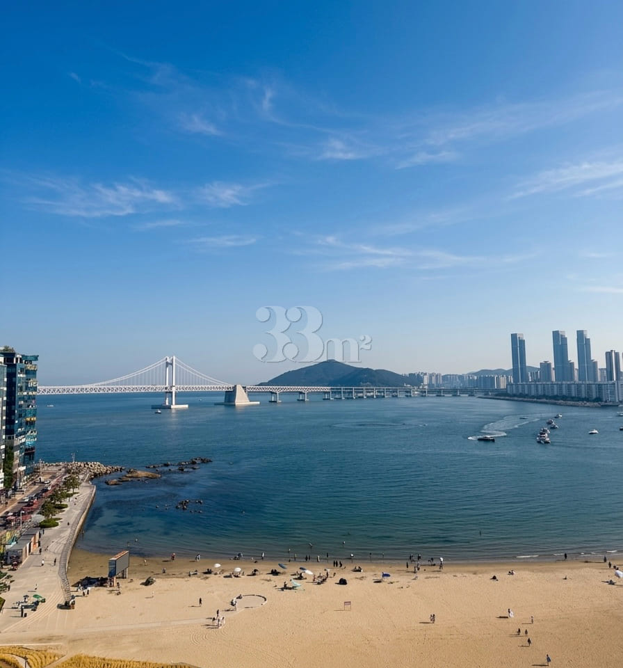 The best spot for the Gwangalli Drone Show ♥️ 4th image
