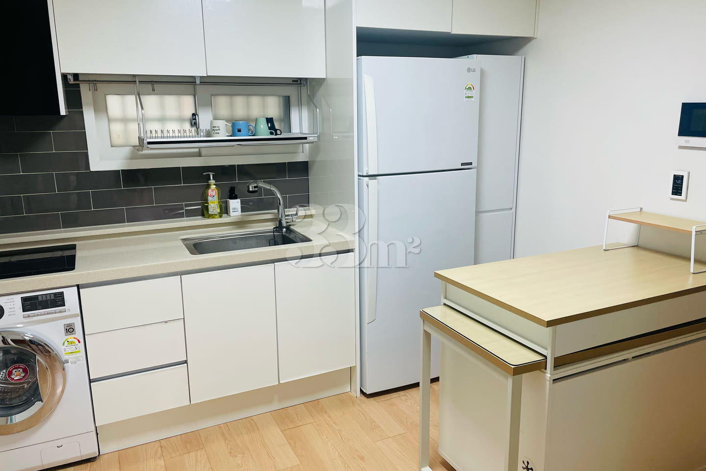 Cozy, newly built studio apartment with a sep 4th image