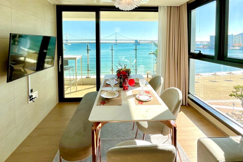 광안대교 정면 힐링뷰🖤