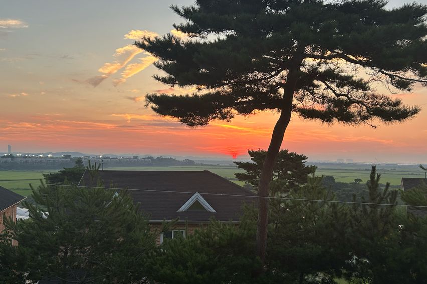 테라스의 아침 전원독채