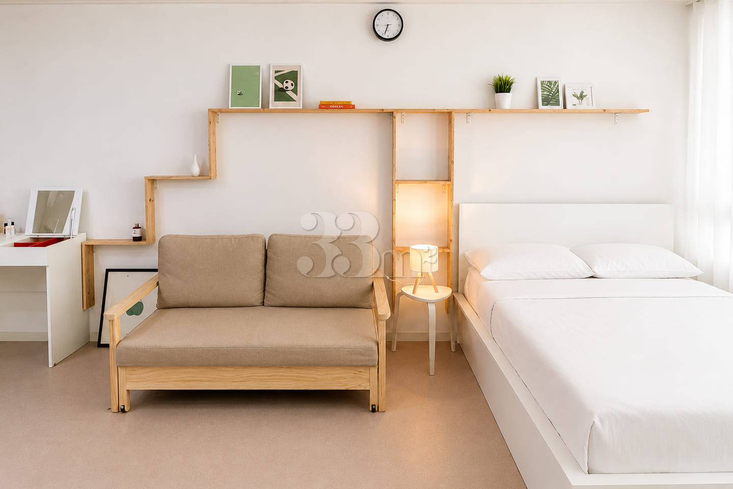 1 minute from Hongdae Station ❤️ Spacious and 4th image