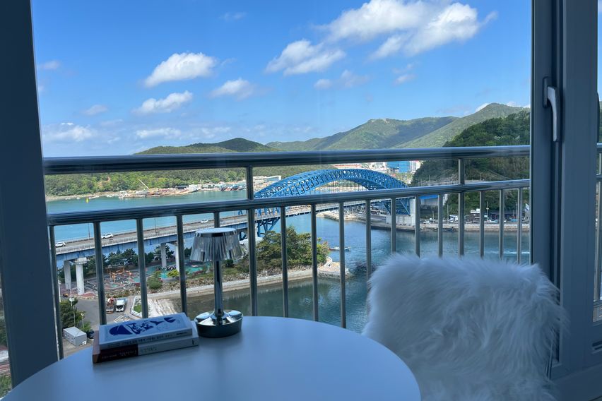 통영 낮과밤 통영대교🌉