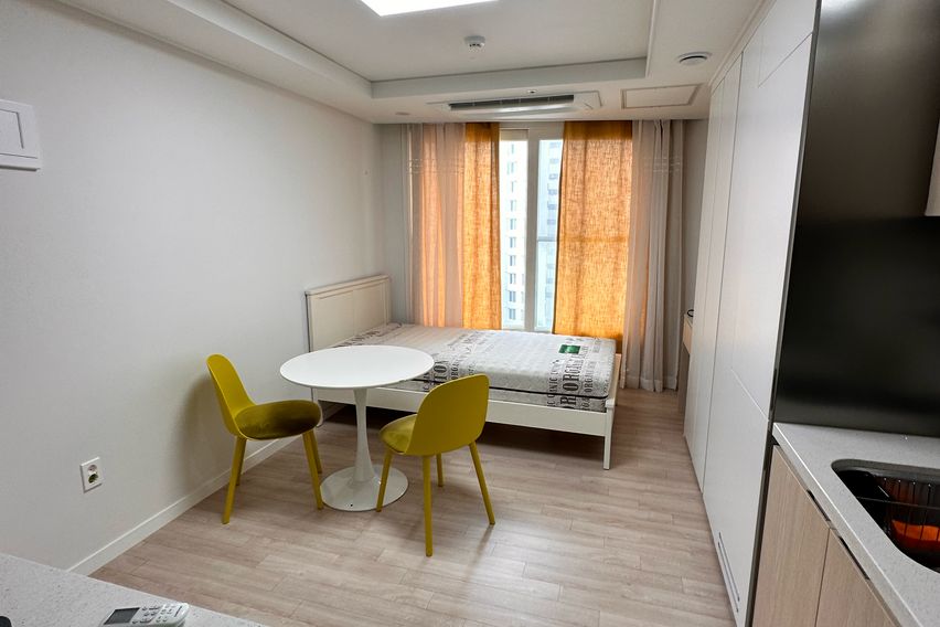 광안리 해수욕장 바로앞