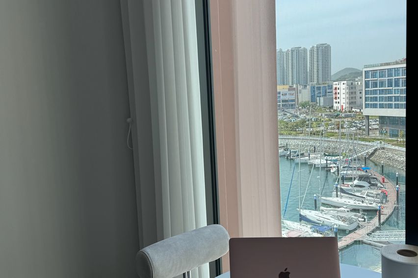 여수 웅천 마리나 선셋