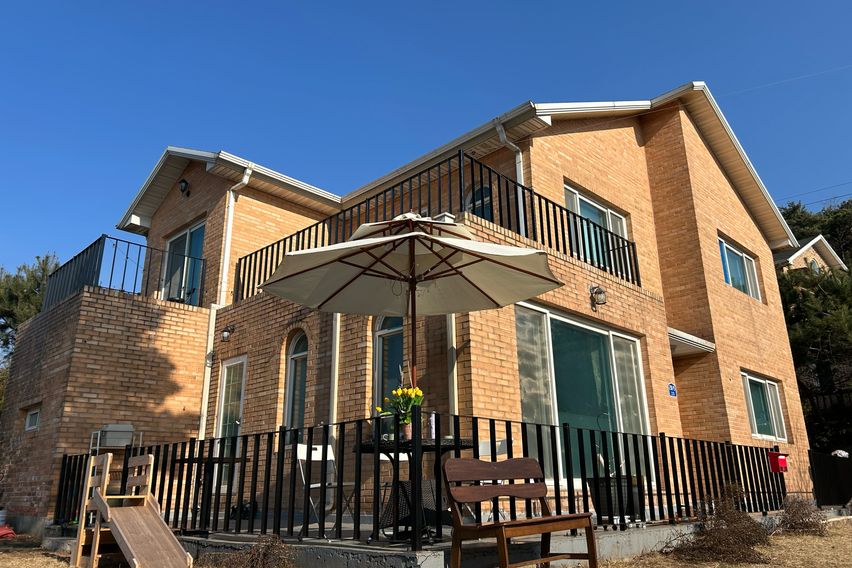 테라스의 아침 전원독채