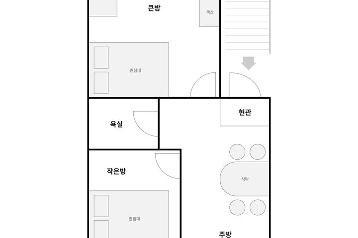 홍대망원연남투룸 6번째 이미지