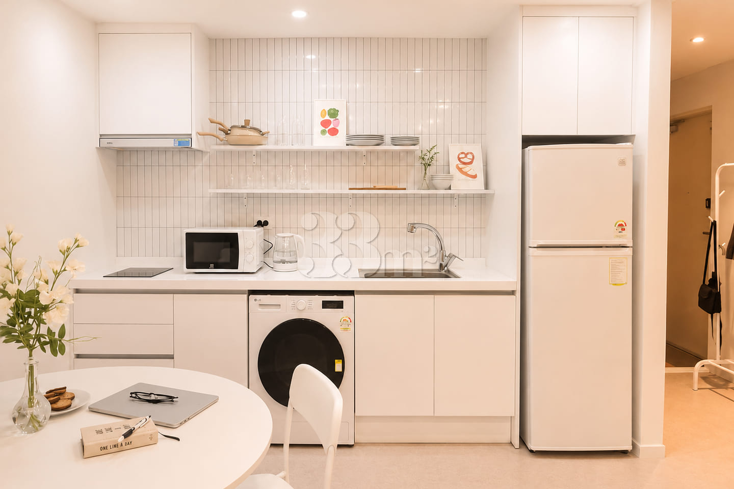 1 minute from Hongdae Station ❤️ Spacious and 9th image