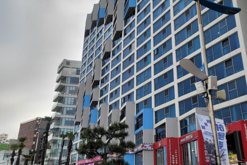 광안리가 앞마당 고층뷰