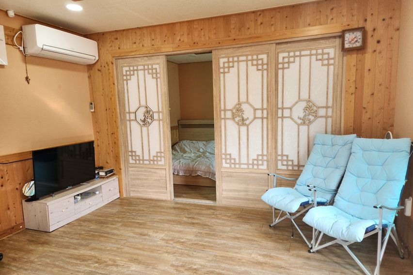 잔디마당.독채. 바베큐