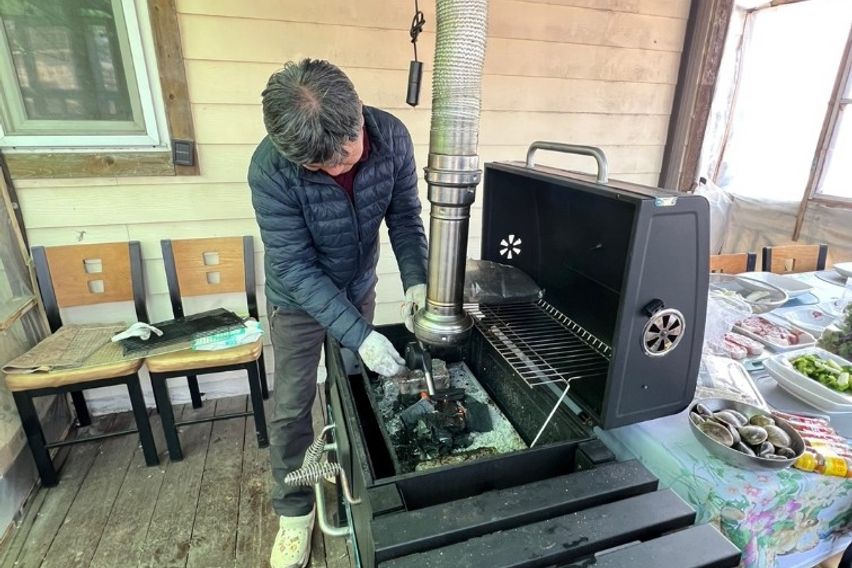 강화.  펜션. 안드로