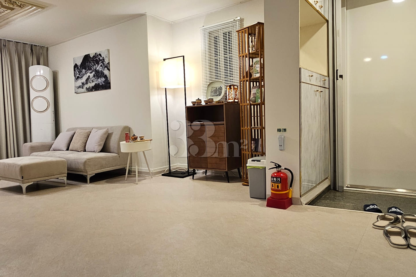 Cozy three-room apartment in Uidong 1th image