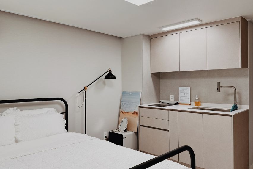 아늑한공간, 힐링의숙소