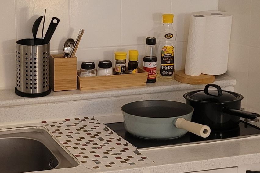 시내 깨끗하고 큰 원룸