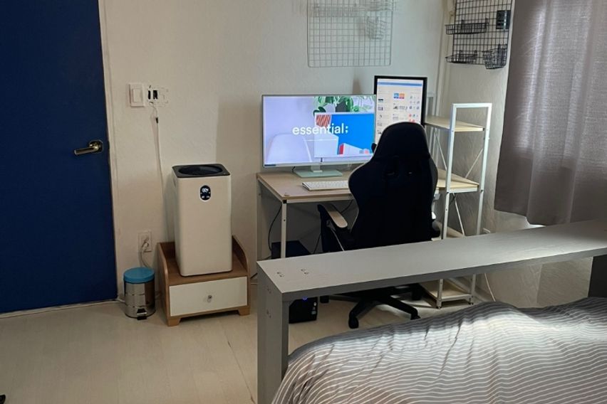 화곡동퀀사이즈침대 큰방