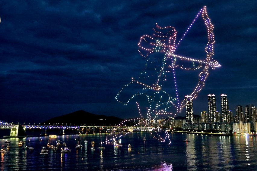 광안리 오션뷰 드론쇼