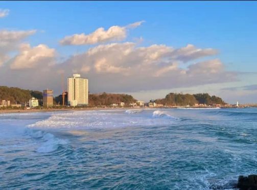 죽도 바닷가 호텔형숙소